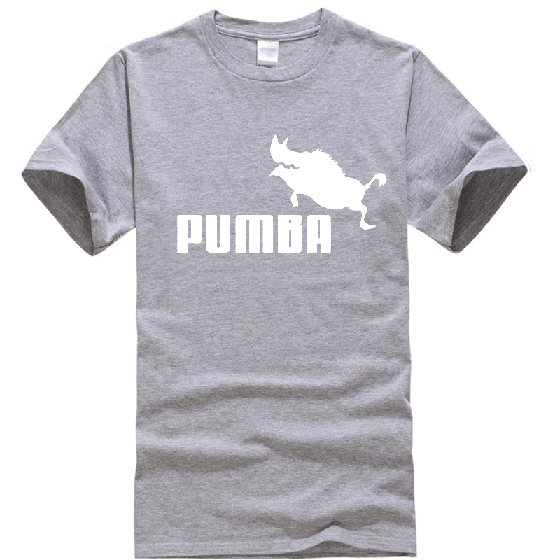 Men's Summer Casual Cotton T-Shirt "Pumba"