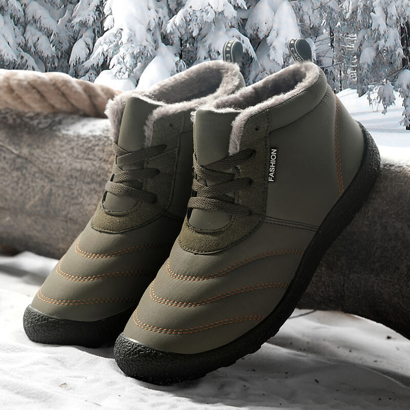 Men's Winter Warm Waterproof Ankle Boots