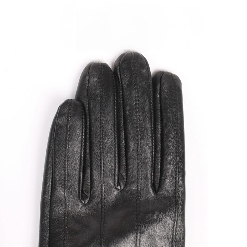 Men's Winter Leather Touch Screen Gloves