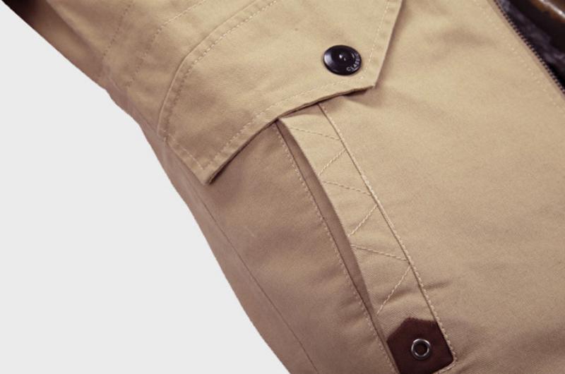 Men's Spring Warm Jacket With Zipper