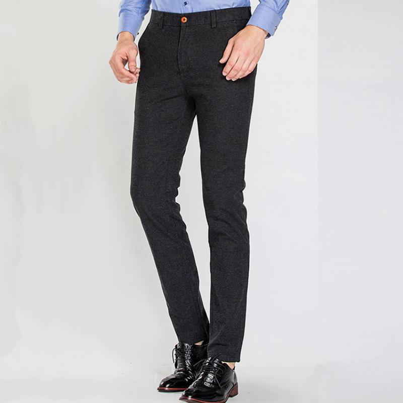 Men's Casual Warm Thick Trousers