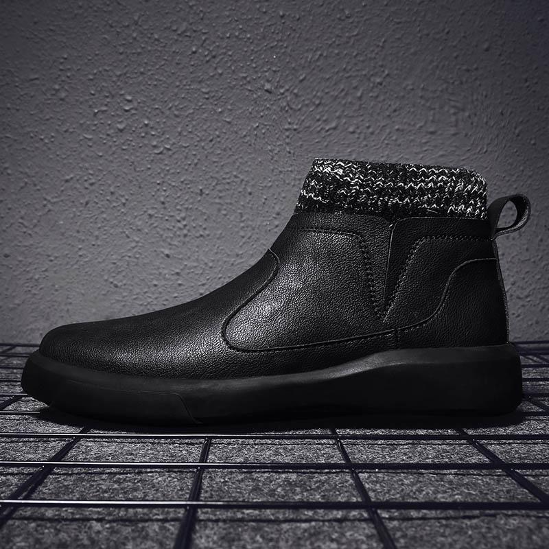 Men's Winter Warm Leather Boots