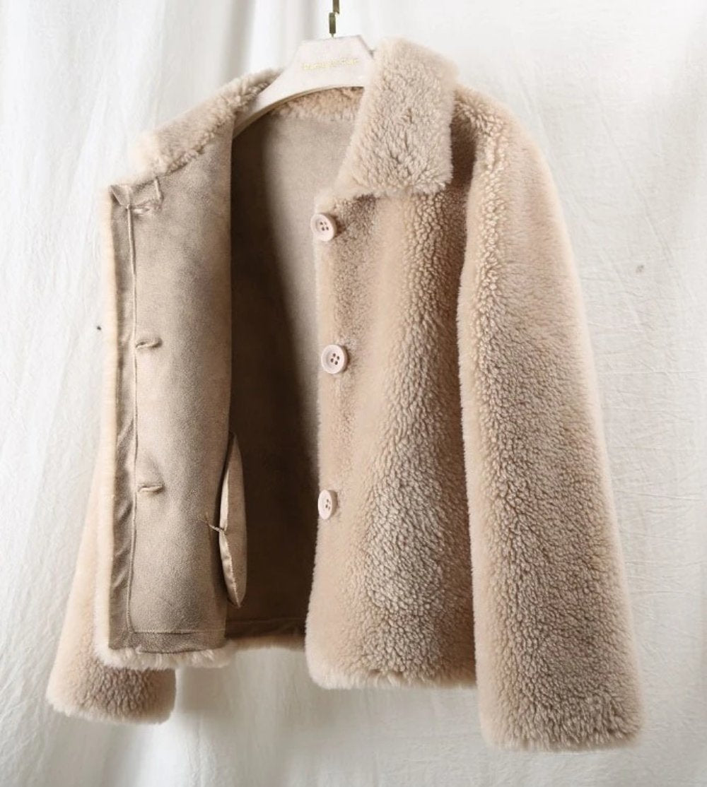 Women's Winter Loose Thick Warm Wool Coat