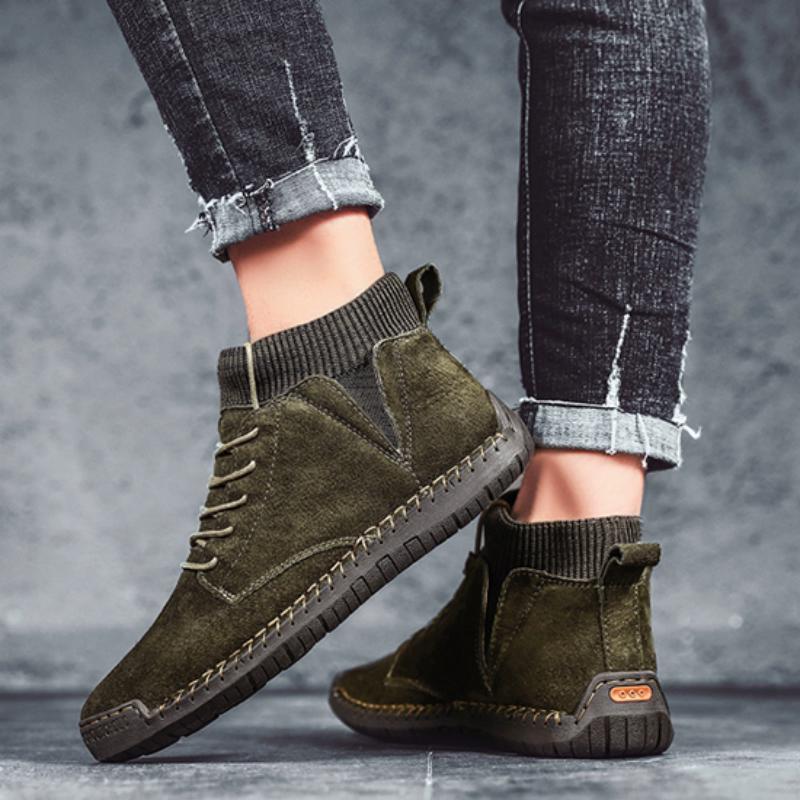 Men's Autumn/Winter Waterproof Ankle Boots