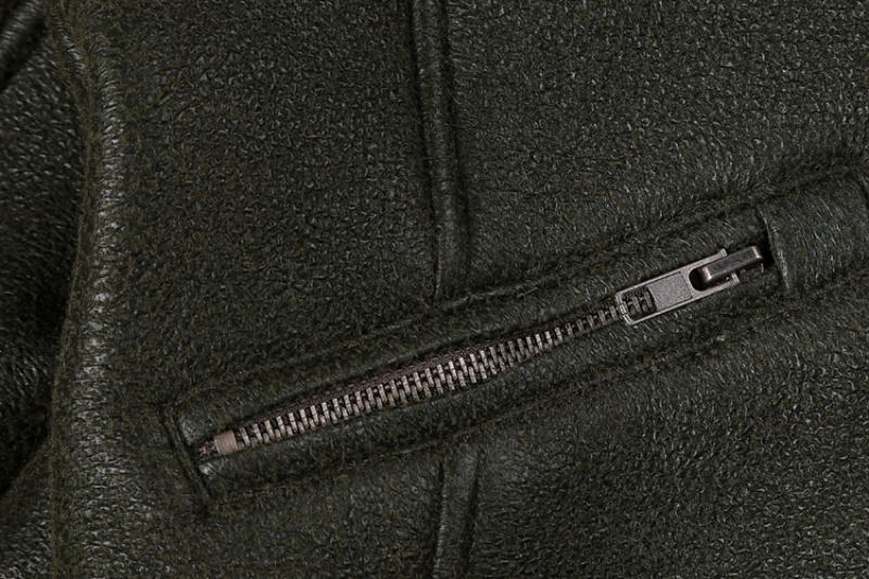 Men's Winter Leather Warm Jacket