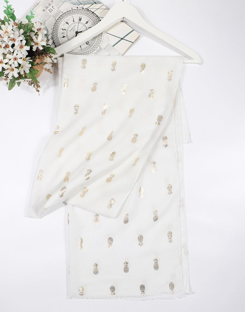Women's Silk Scarf With Print