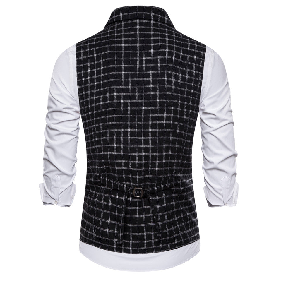 Men's Spring/Autumn Single Breasted Vest