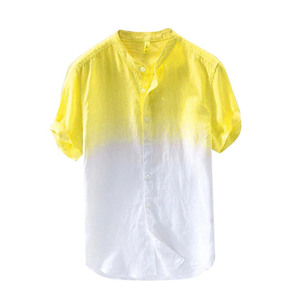 Men's Summer Breathable Short Sleeved Shirt