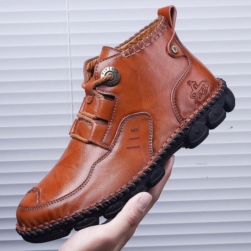 Men's Spring/Autumn Casual Genuine Leather Shoes