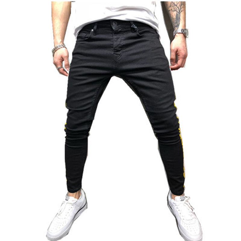 Men's Cotton Skinny Jeans | Plus Size