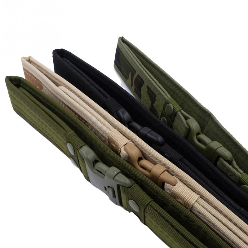 Men's Tactical Canvas Belt With Plastic Buckle
