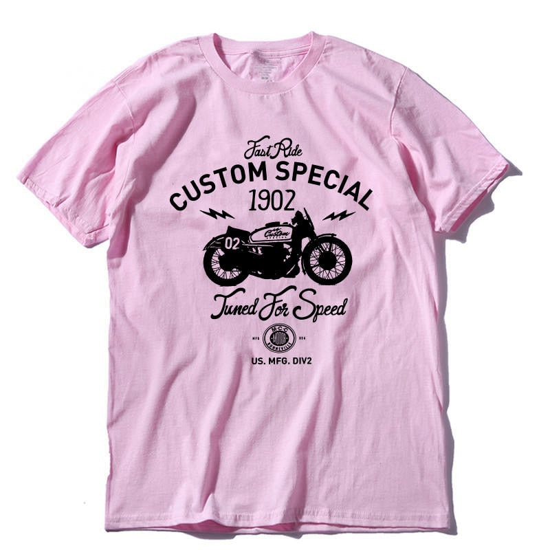 Men's Summer Casual Cotton T-Shirt "Custom Special"