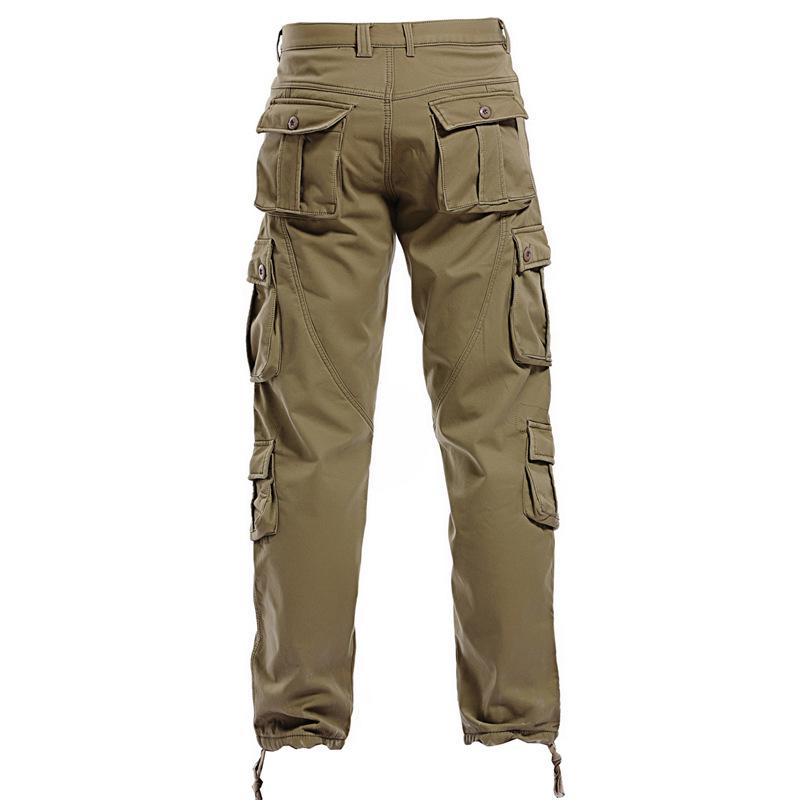 Men's Winter Casual Thick Warm Cargo Pants