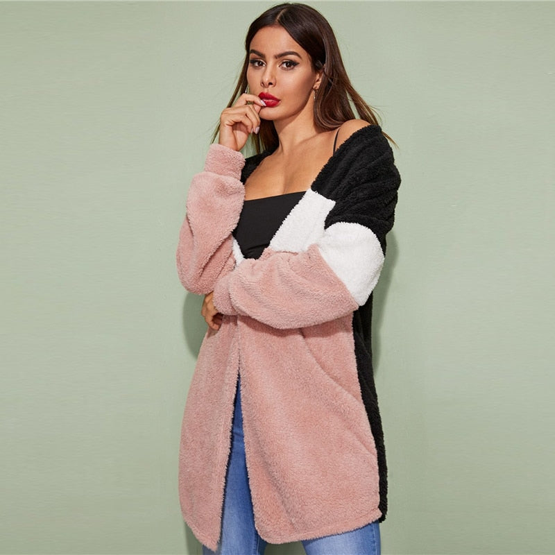 Women's Autumn Casual Stretchy Long-Sleeved Cardigan