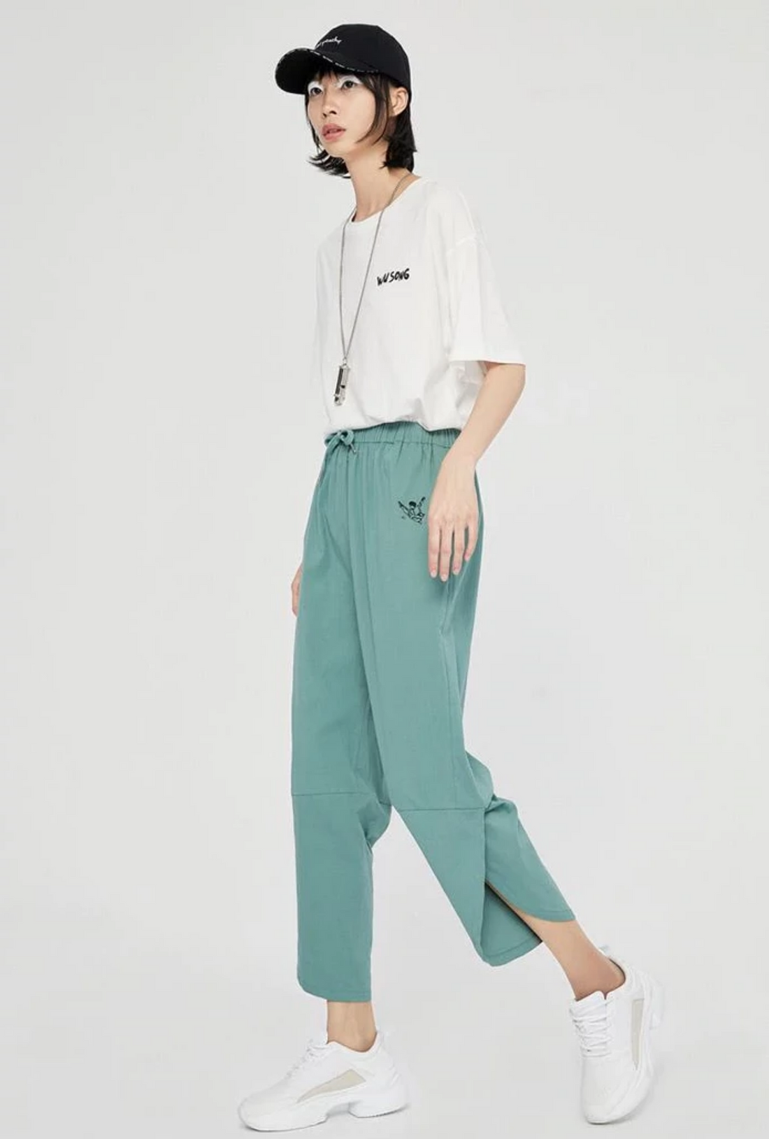 Women's Summer Casual Cotton Pants With Pockets