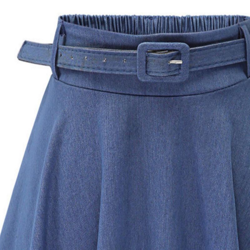 Women's Summer/Autumn Casual Denim Skirt