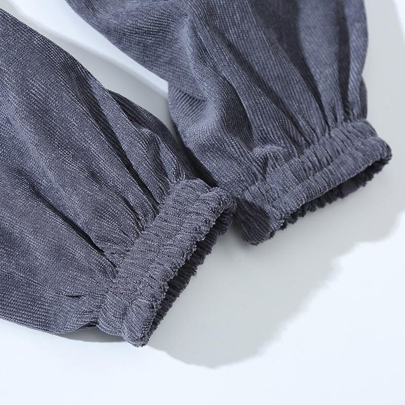 Men's Casual Warm Corduroy Sweatpants | Plus Size