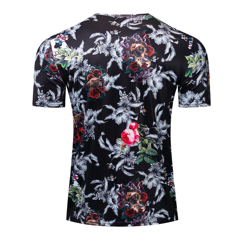 Men's Summer Casual T-Shirt With Print