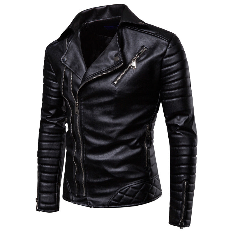 Men's Winter Casual Leather Jacket