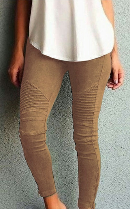 Women's Casual Skinny Elastic Slim Pants