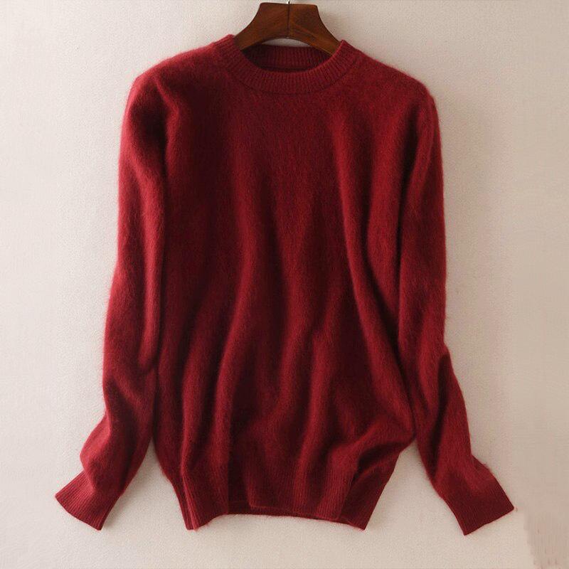 Men's Winter Cashmere O-Neck Sweater