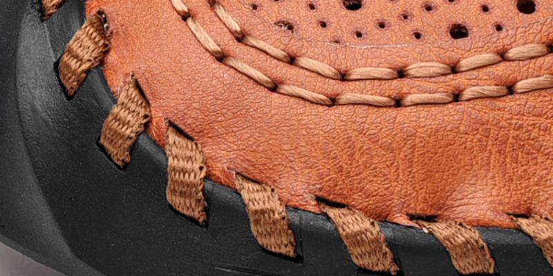 Men's Summer Casual Genuine Leather Slip-Ons