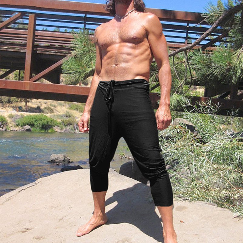 Men's Summer Casual Solid Pants | Plus Size