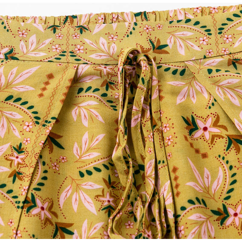 Women's Summer Casual High-Waist Pants With Print