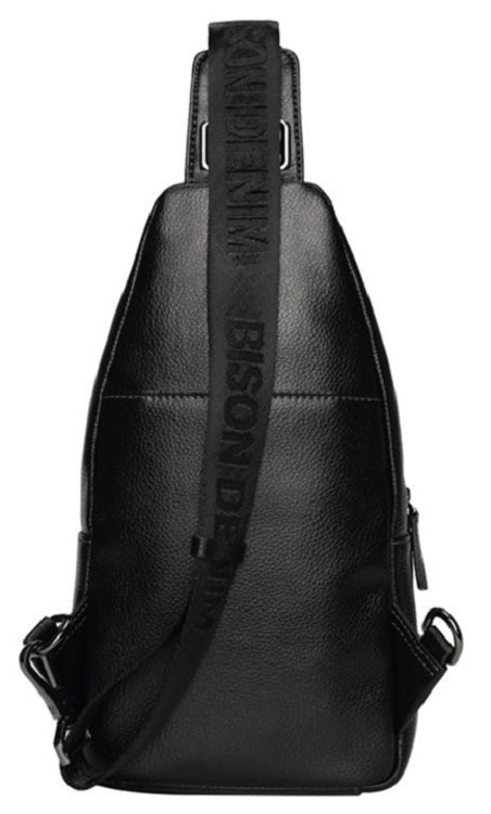 Men's Genuine Leather Waterproof Shoulder Bag