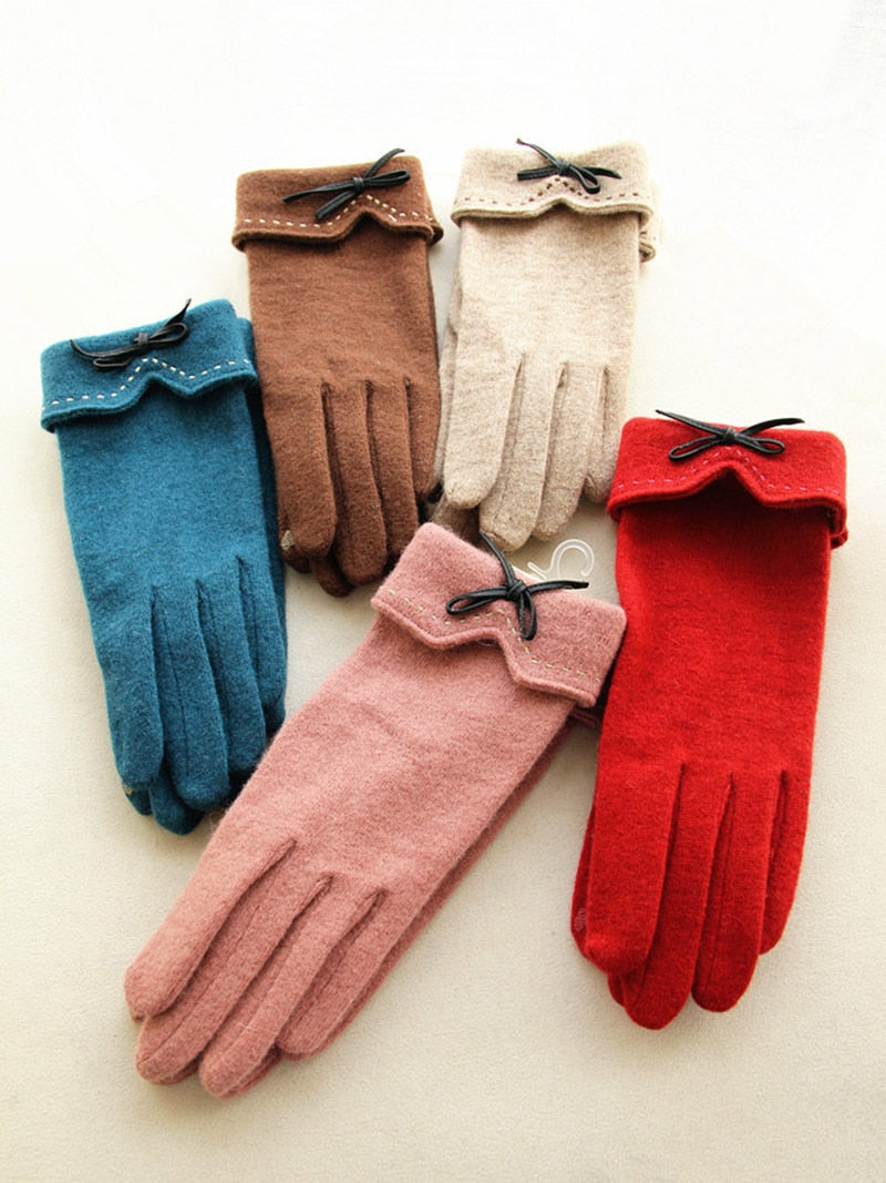 Women's Winter Wool Gloves | Touch Screen Gloves