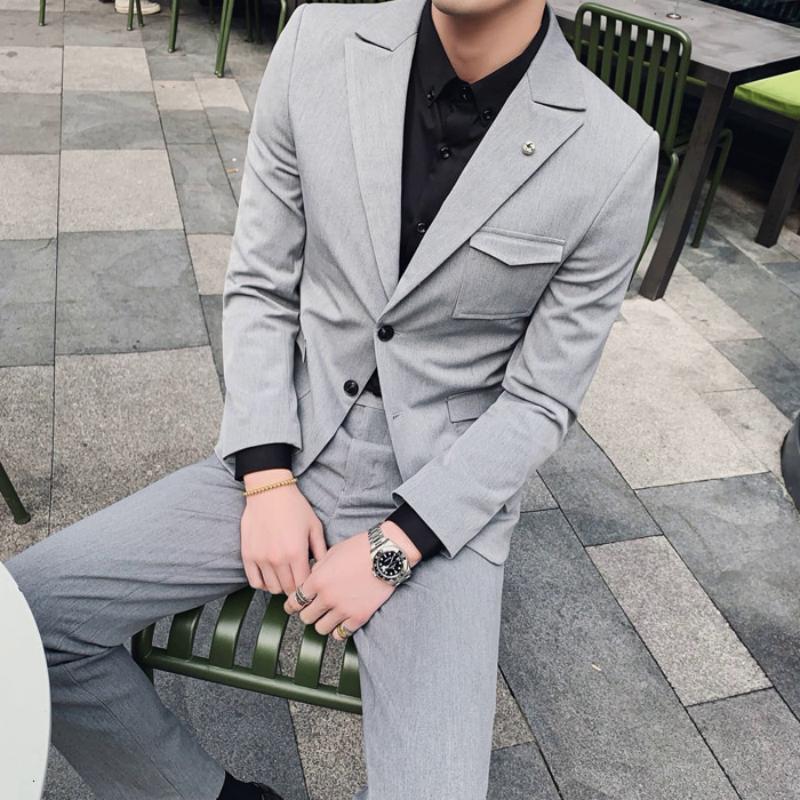 Men's Slim Fit Suit | Blazer & Pants