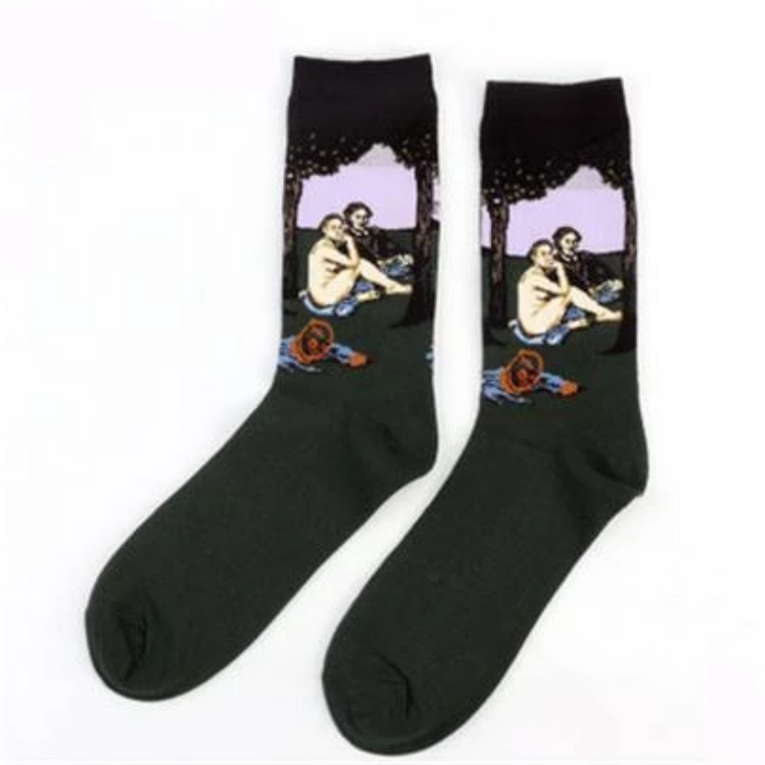 Women's Autumn/Winter Casual Cotton Socks With Print