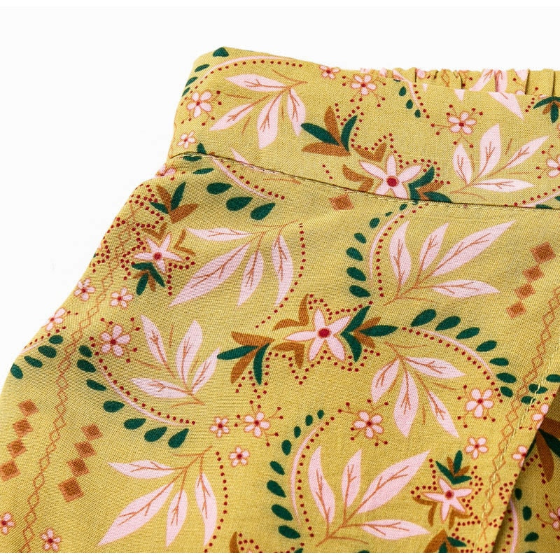 Women's Summer Casual High-Waist Pants With Print