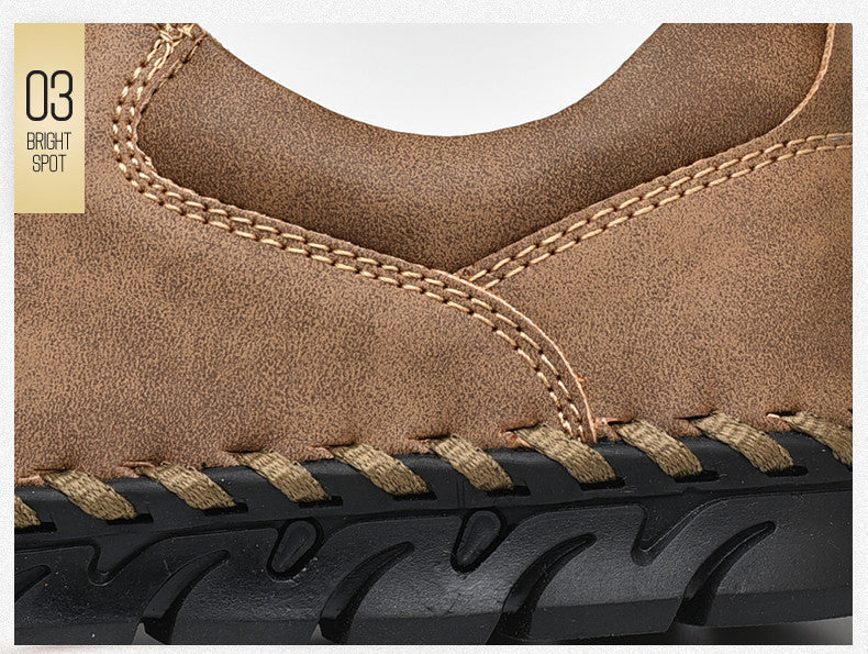 Men's Casual Breathable Leather Moccasins
