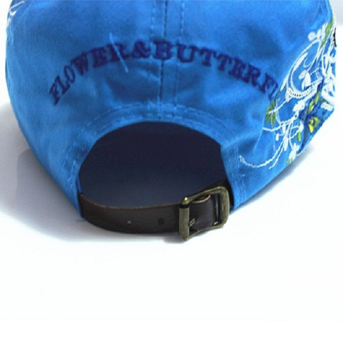 Women's Cotton Baseball Cap With Embroidery