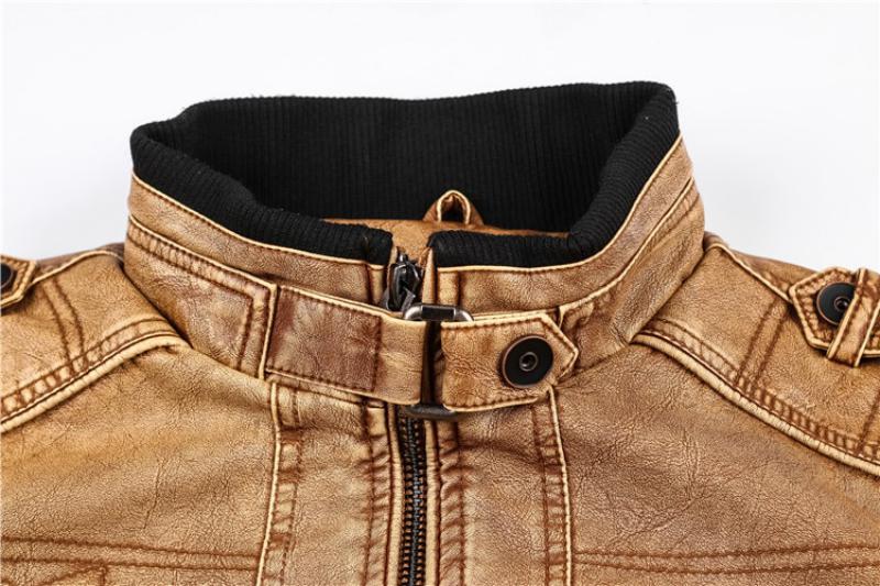 Men's Autumn Leather Jacket