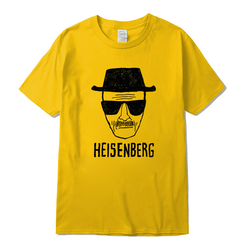Men's Summer Casual Cotton T-Shirt "Heisenberg"