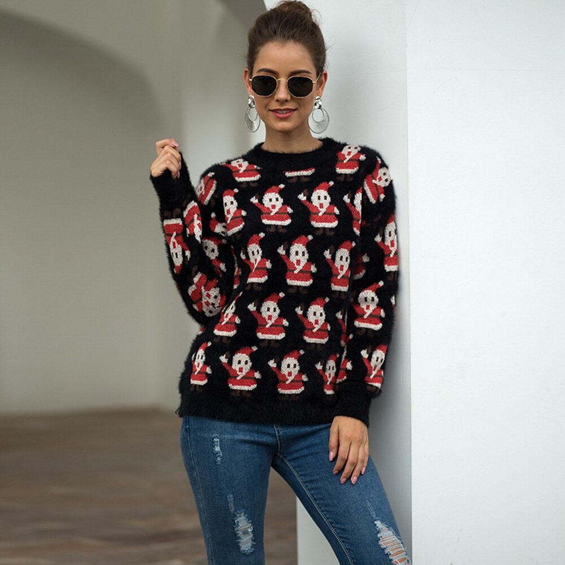 Women's Autumn/Winter O-Neck Knitted Sweater
