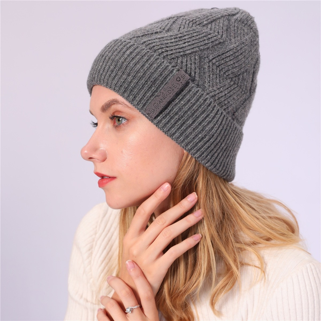 Women's Winter Thick Warm Woolen Hat