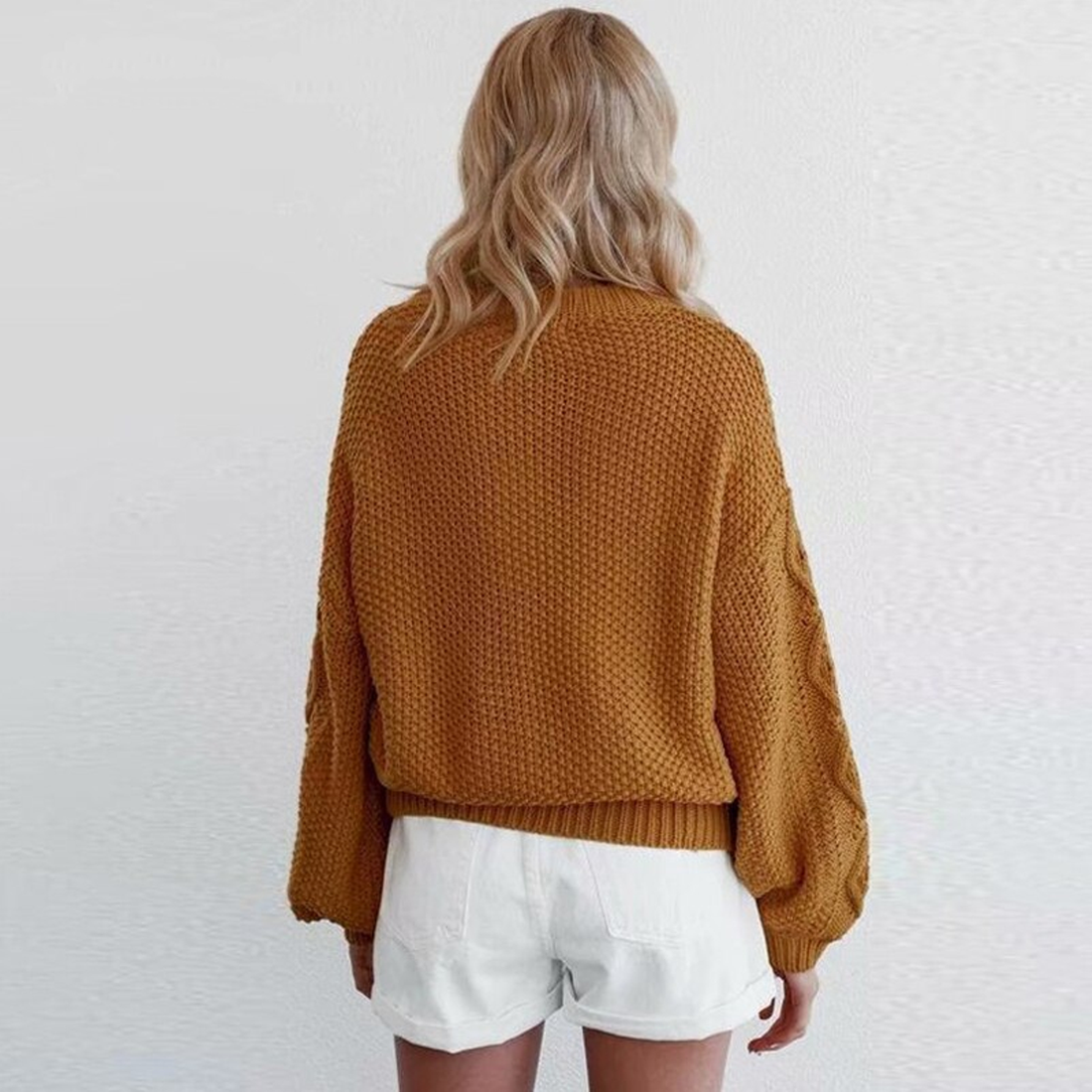 Women's Autumn/Winter Knitted Long Sleeve Sweater