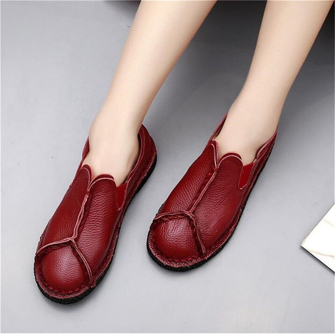 Women's Spring/Autumn Casual Genuine Leather Loafers