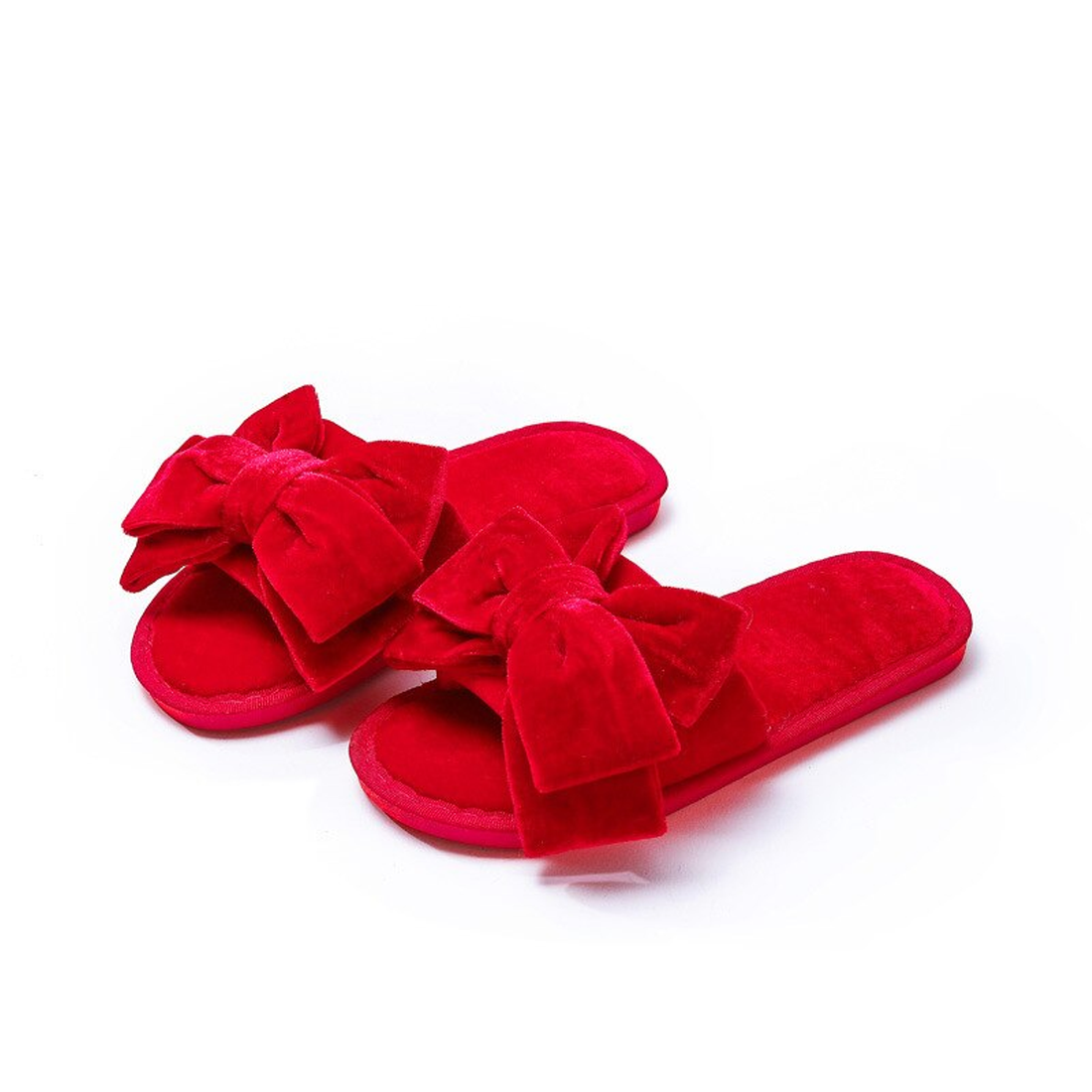 Women's Autumn/Winter Faux Plush Soft Home Slippers