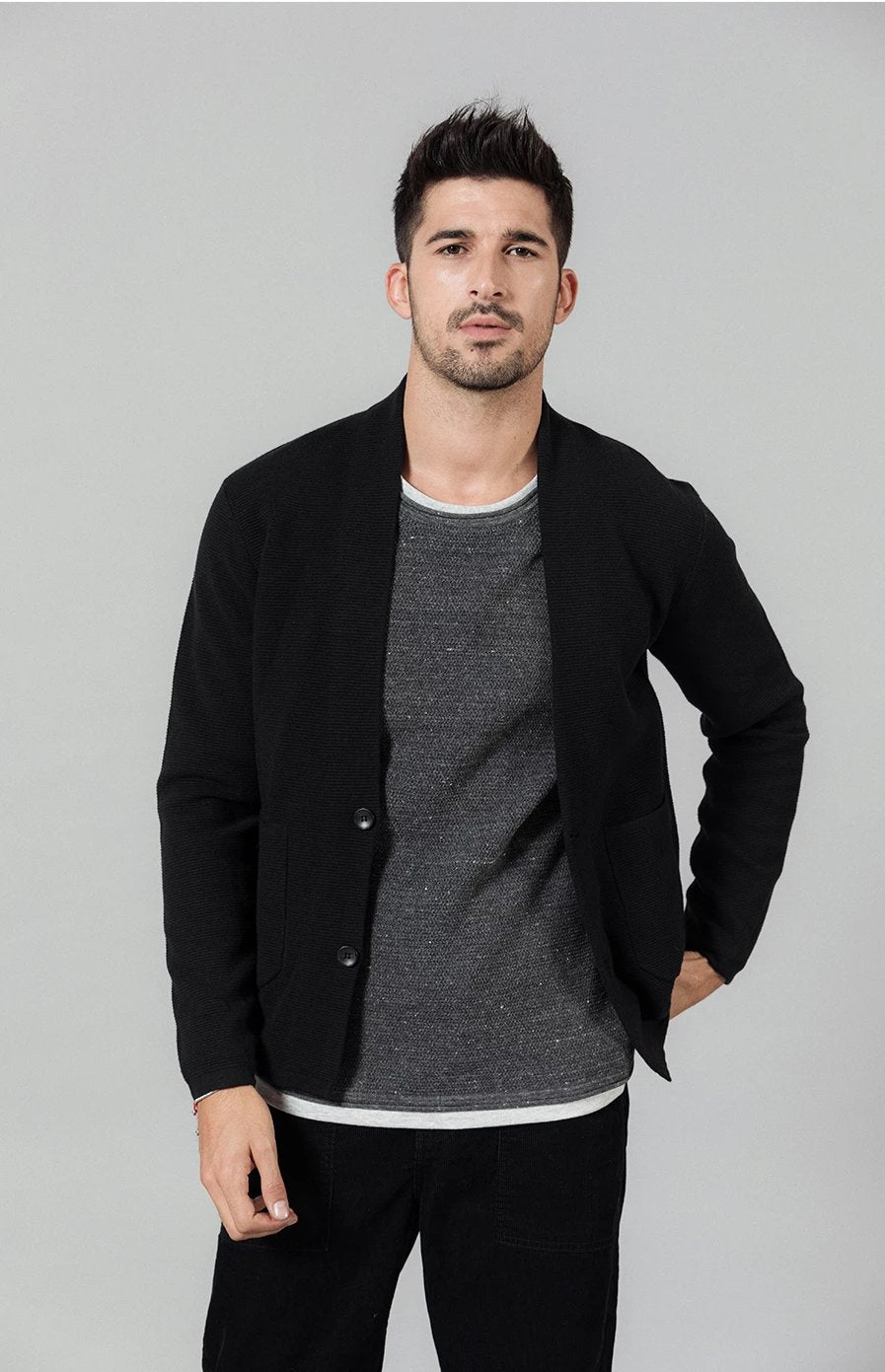 Men's Autumn/Winter Casual Knitted Cardigan
