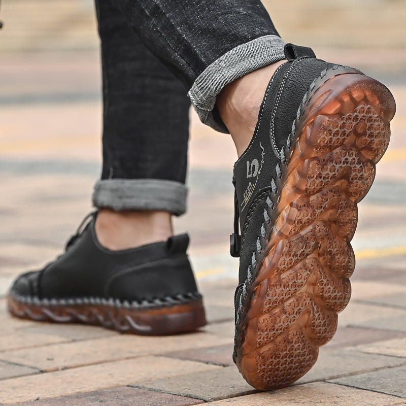 Men's Spring/Autumn Handmade Casual Breathable Slip On Sneakers/Loafers