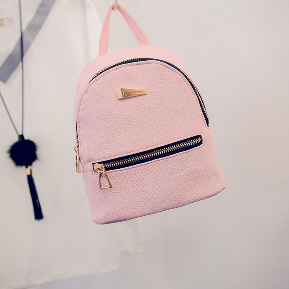 Women's Autumn PU Leather Backpack
