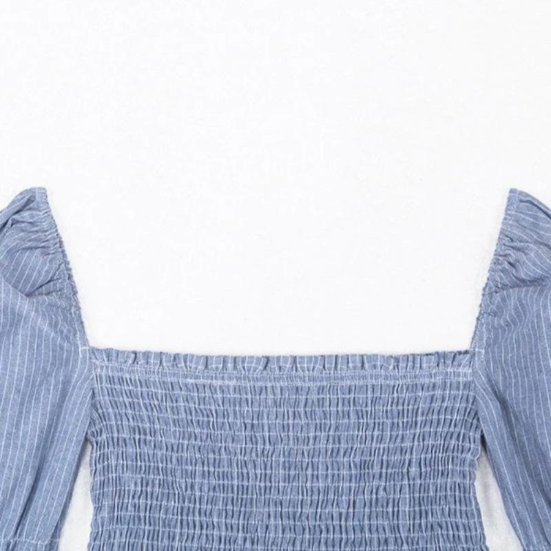 Women's Spring/Summer Casual Long Sleeve Crop Top