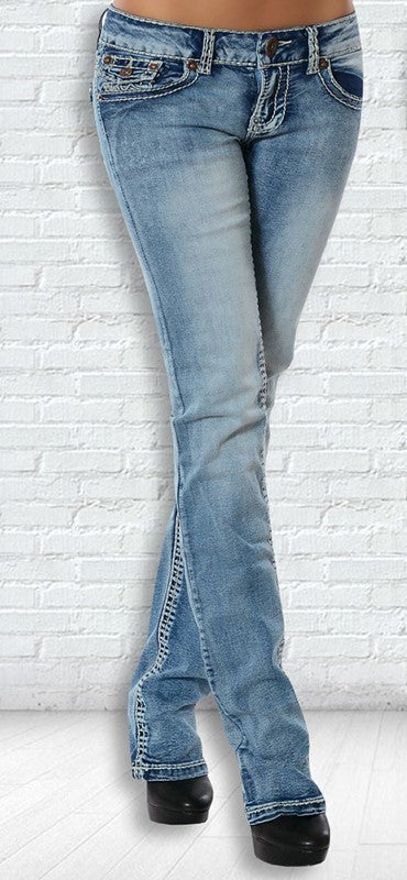 Women's Spring/Autumn Cotton Skinny Pencil Jeans