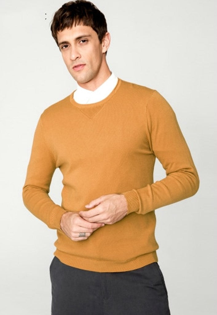 Men's Autumn O-Neck Slim Fit Pullover