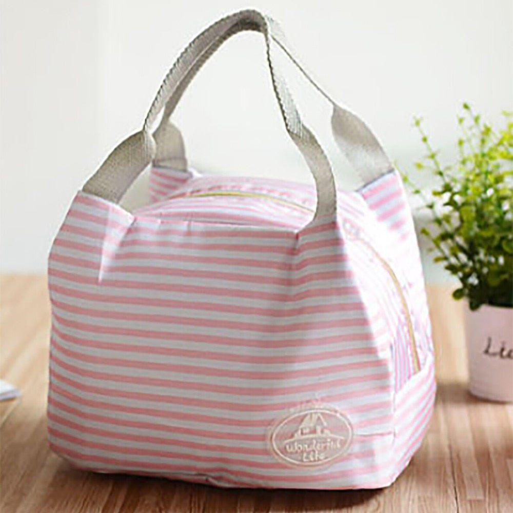 Women's Summer Thermal Insulated Cold Lunch Bag