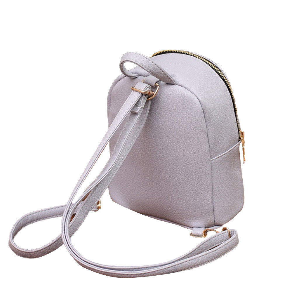 Women's Autumn PU Leather Backpack